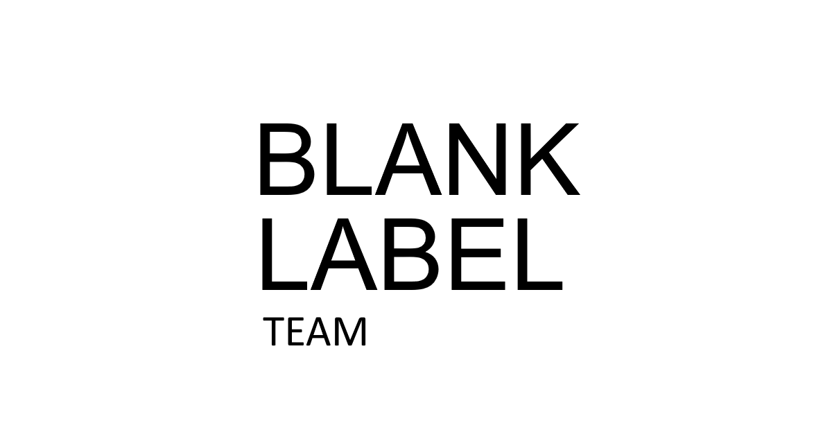 Blank Label Team