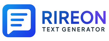 AI Text Generator - RIREON